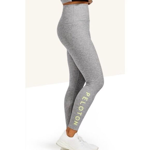 Beyond Yoga X Peloton Caught in the Midi High Waist Legging in Silver Size M - Picture 1 of 9